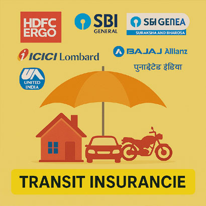 Transit insurance for packers and movers
